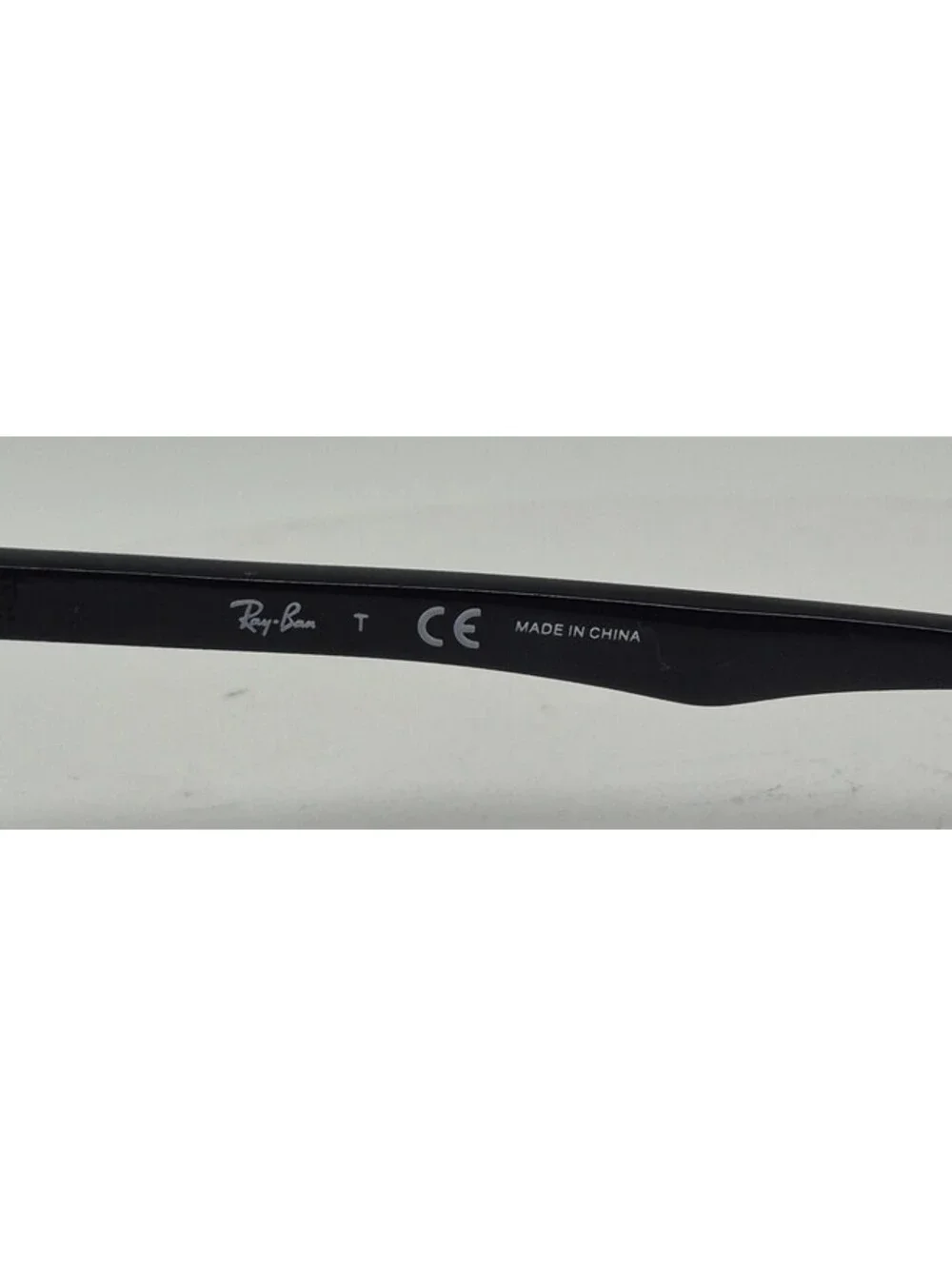 RAY BAN KIDS RB1548 3542 45/16/125 GLOSSY BLACK SILVER CLUBMASTER Eyeglass